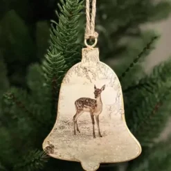 Joulukoriste Vintage Joulukauris ja pupu