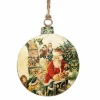 Joulukoriste Vintage Joulupukin lelujuna