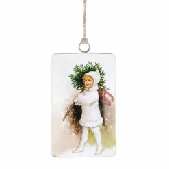 Joulukoriste Vintage Joulutyttö