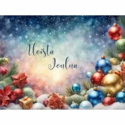 Joulukortti Iloista Joulua