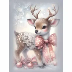 Joulukortti Joulubambi