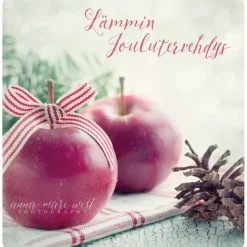 Joulukortti Jouluomenat