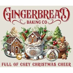 Joulukortti Merry Baking