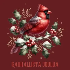 Joulukortti Rauhallista Joulua