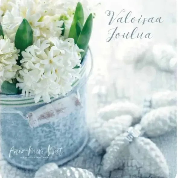 Joulukortti Valoisaa Joulua