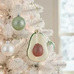 Joulukuusenkoriste Avocado lasia