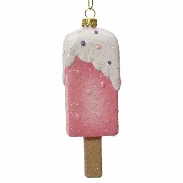 Joulukuusenkoriste Jäätelöpuikko 12,5 cm