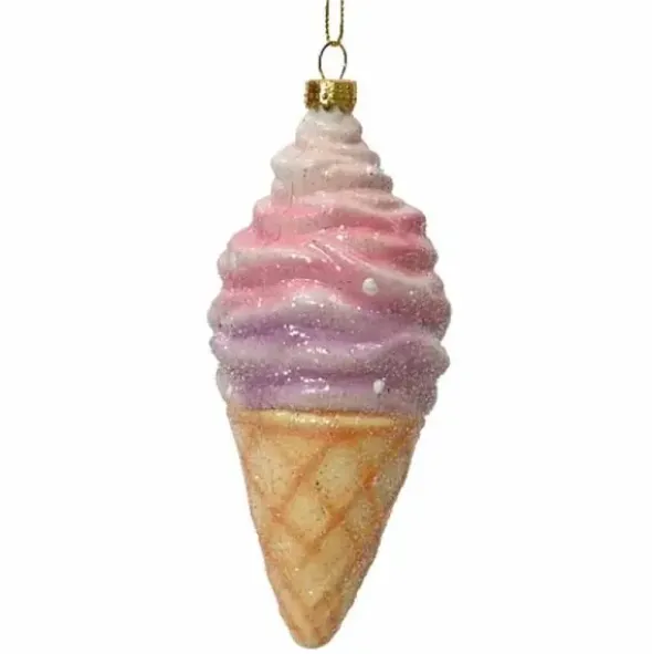 Joulukuusenkoriste Jäätelötuutti 12,5 cm