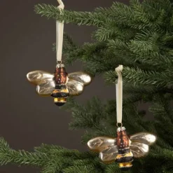 Joulukuusenkoriste Mehiläinen 7 cm