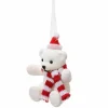 Joulukuusenkoriste Nalle istumassa 10 cm
