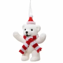 Joulukuusenkoriste Nalle tuulettaa 11 cm