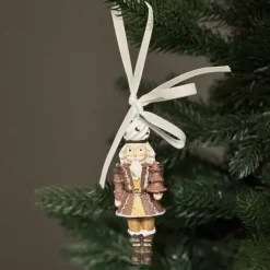 Joulukuusenkoriste Pähkinänsärkijä 10 cm suklaakuusi