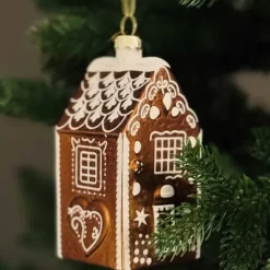 Joulukuusenkoriste Piparkakkutalo 12 cm