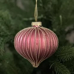 Joulukuusenkoriste Prinsessa lasia 8 cm
