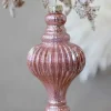 Joulukuusenkoriste Valtikka lasia 14,5 cm roosa