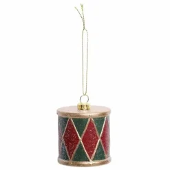Joulukuusenkoriste Vintage rumpu 6 cm