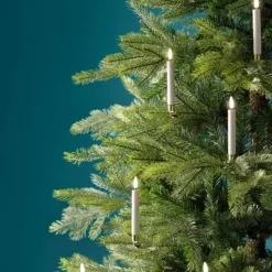 Joulukuusen led-kynttilät 10 kpl