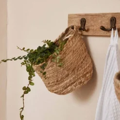 Juuttiruukku seinälle 14 cm