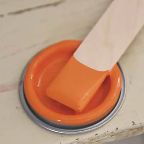 Kalkkimaali 100 ml Bright Orange