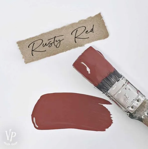 Kalkkimaali 100 ml Rusty Red