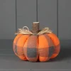 Koristekurpitsa 15 cm ruudullinen
