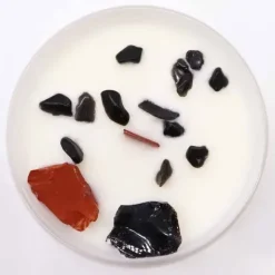 Kristallikynttilä Root Chakra