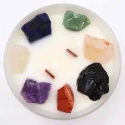 Kristallikynttilä Seven Chakra