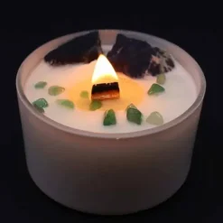 Kristallikynttilä Throat Chakra