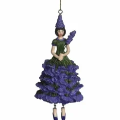 Kukkatyttökoriste Laventeli 12 cm