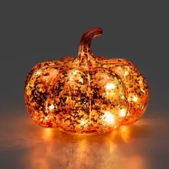 Kurpitsakoriste led-valolla 15 cm