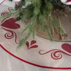 Kuusenalusmatto Punaiset Sydämet