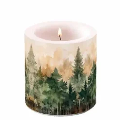 Kynttilä Metsämaisema 10 cm