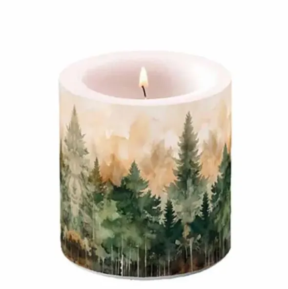 Kynttilä Metsämaisema 10 cm