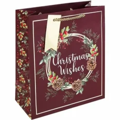 Lahjakassi Christmas Wishes 25 cm