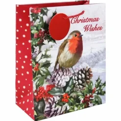 Lahjakassi Christmas Wishes 25 cm