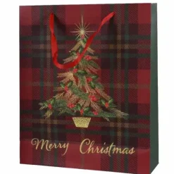 Lahjakassi Merry Christmas 32 cm