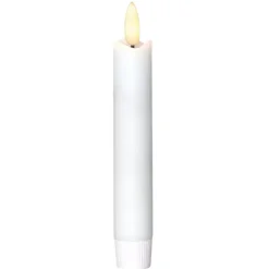 LED-antiikkikynttilä 15 cm 2 kpl