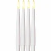 LED-antiikkikynttilä 15 cm 4 kpl