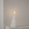 LED-kynttilä Joulukuusi valkoinen 18 cm