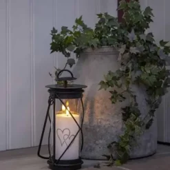 LED-kynttilä Sydämet 14 cm