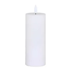 LED-kynttilä valkoinen kapea, eri kokoja