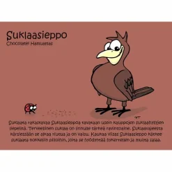 Luonnelinnut postikortti Suklaasieppo