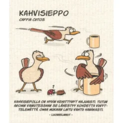 Luonnelinnut tiskirätti Kahvisieppo