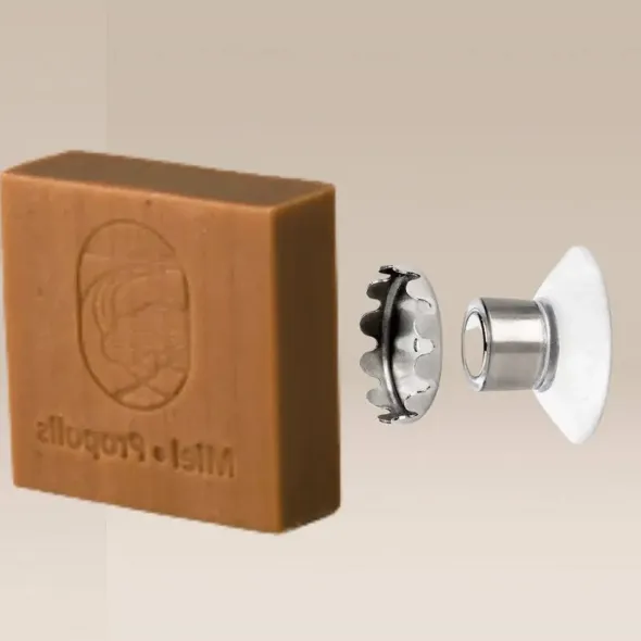 Magneettinen saippuapidike imukupilla