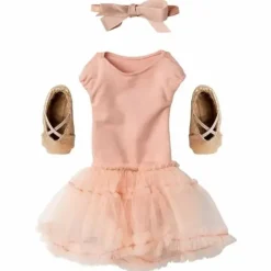 Maileg Ballerinan vaatteet roosa, koko 3