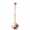 Maileg joulukoriste rumpu valkopunainen