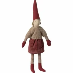 Maileg Pixy tyttö villapaidassa 31cm