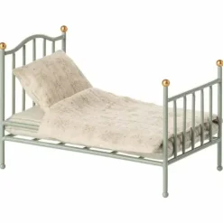 Maileg Vintage sänky hiirelle minttu