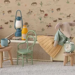 Maileg Vintage tuoli hiirelle minttu