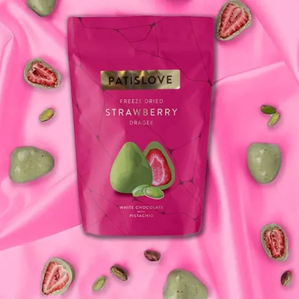 Mansikkaherkku valkosuklaa 80g
